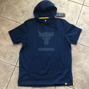 New Under Armour Project Rock SS Hoodie